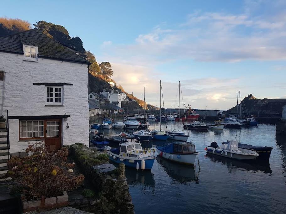 Bijou Coastal Apartment In Polperro With Hot Tub Onsite Parking Downhill Walk To Village 外观 照片