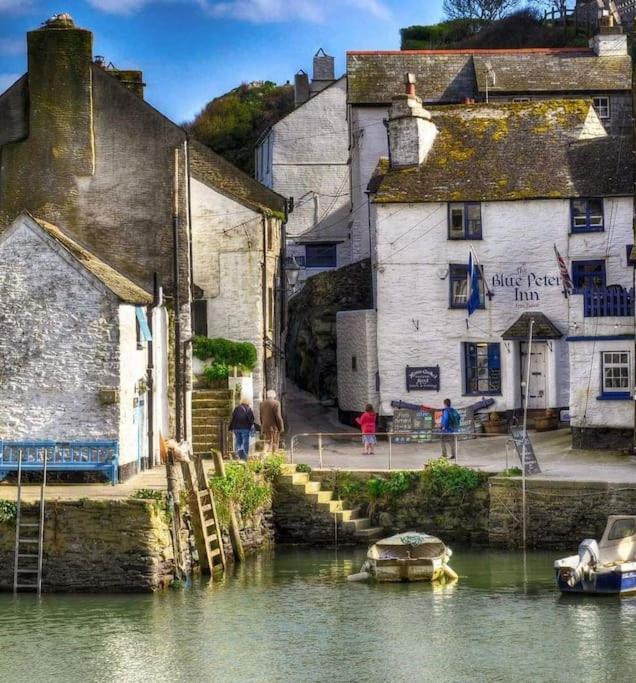 Bijou Coastal Apartment In Polperro With Hot Tub Onsite Parking Downhill Walk To Village 外观 照片