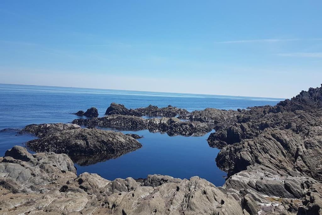Bijou Coastal Apartment In Polperro With Hot Tub Onsite Parking Downhill Walk To Village 外观 照片